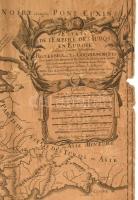 1672 Törökország európai részének térképe, rajta Magyarország és Erdély (Estats de l'Empire de ...