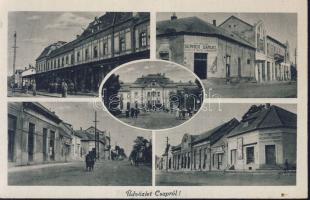 Csap with the shops of Sándor Kazinczy and Samuel Sermer (fa)