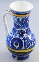 Miskolci bokály, jelzett: masszába nyomott MISKOLCZ felirat, mázsérüléssel, lepattanással, m: 20 cm