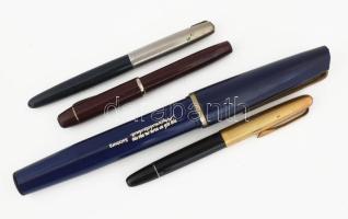 4 darab régebbi toll, közte Senator, Parker