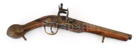 Replika kovás pisztoly, h: 43 cm