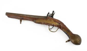 Replika kovás pisztoly, h: 43 cm