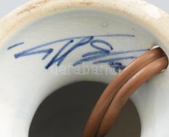 Delft kis lámpatest, jelzett, m: 13 cm