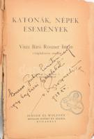 Roszner István: Katonák, népek, események. Vitéz Báró Roszner István világháborús naplója. Bp., [193...