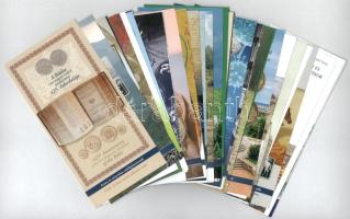 2015-2024. 35db vegyes, színes MNB tájékoztató szép állapotban + 5db papírpénz tájékoztató