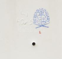 Herendi bölcs bagoly. Jelzett, fehérmázas, hibátlan, m: 21 cm