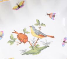 Herendi rothschild mintás kínáló, jelzett, hibátlan, 18,5x14 cm