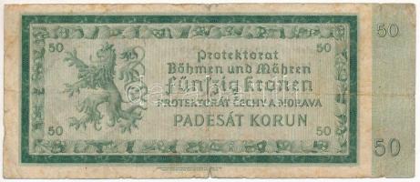 Német Harmadik Birodalom / Cseh-Morva Protektorátus 1940. 50K T:VG
German Third Reich / Protectorat...