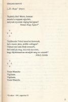 Tandori Dezső: Döblingi befutó. DEDIKÁLT példány. Bp., 1992-. Magvető Kiadói papírkötésben