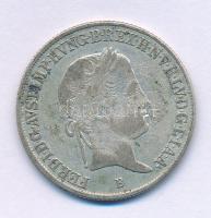 1840B 20kr Ag "V. Ferdinánd" T:VF Huszár:2081.,Unger III.: 1419