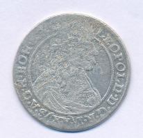 Német Államok / Szilézia 166?GH 15kr Ag "I. Lipót" T:F German States / Silesia 166?GH 15 Kreuzer Ag "Leopold I" C:F Krause KM#414