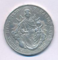 1830A Tallér Ag "I. Ferenc" Bécs (27,38g) T:F,VG körbecsiszolva, vésve, módosított peremirattal / Hungary 1830A Thaler Ag "Franz I" Vienna (27,38g) C:F,VG sanded around, engraved, modified edge lettering Huszár: 1952., Unger: 1361.