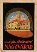 Nagyvárad, Oradea; Várja a történelmi Nagyvárad! Nagyvárad Idegenforgalmi Hivatala kiadása, turisztikai reklámlap / tourism campaign s: Major (EB)