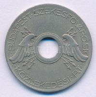 ~1950. "BSZKRT - 20 Forintbárca / Budapest Székesfővárosi Közlekedési Rt." közlekedési bár...