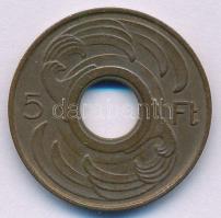 ~1950. "BSZKRT - 5 Forint" közlekedési bárca T:XF-VF