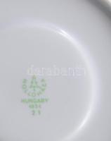 Hollóházi ritka hagymamintás 4 darab csésze alátéttel