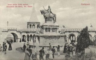 Budapest I. Szent István király lovasszobra