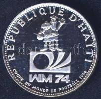 Haiti 1973. 25G Ag "Labdarúgó VB" T:PP