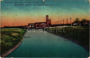 Temesvár, Timisoara; Gyárváros, turbina, Villany-telep / Fabrikstadt, Turbine, Elektrizitätswerk. Photobromüra Nr. 263. / electric power plant, turbine (EK)