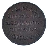 ~1930-1940. "A Magyar Királyi Államvasutak alkalmazottai fogyasztási szövetkezete" 100 ért...