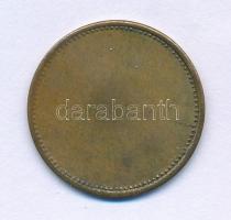 DN "Diósgyőri Fogyasztási Szövetkezet - Tej" sárgaréz tejbárca T:XF, patina