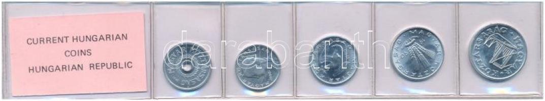 1990. 2f-50f Al (5xklf) fillér forgalmi sor fóliatokban T:UNC
Adamo FO23