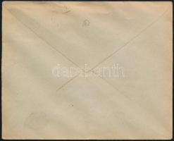 Baranya II. 1919 Pécs helyi ajánlott cenzúrázott levél 5 db Baranya bélyeggel, Bodor vizsgálójellel ...