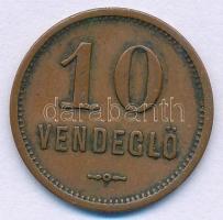 DN "Diósgyőri Fogyasztási Szövetkezet - Diósgyőr Vasgyár / 10 Vendéglő" Cu bárca T:VF, pat...