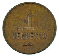 DN "Diósgyőri Fogyasztási Szövetkezet - Diósgyőr Vasgyár / 1 Vendéglő" Cu bárca T:AU-XF, p...