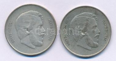 1947. 5Ft Ag "Kossuth" (2x) T:F patina
Adamo F8.1