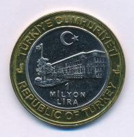Törökország 2004. 1.000.000L bimetál "535 éves az Isztambuli Pénzverde - 2004 február 2." ...