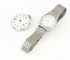 Casio kvarc karóra + Ruhla ékszeróra, kopott, nem működik