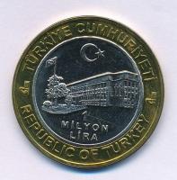 Törökország 2004. 1.000.000L bimetál "535 éves az Isztambuli Pénzverde - 2004 március 30."...