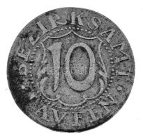 Német Birodalom / Bajorország / Laufen 1918. 10pf Fe szükségpénz T:VF, patina, kis oxidáció German Empire / Bavaria / Laufen 1918. 10 Pfennigs Fe necessity money (notgeld) C:VF, patina, small oxygenation  Ref.: Die deutschen Notmu?nzen: Funck#277.5