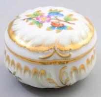 Herendi VBO mintás bonbonier, jelzett, d: 8 cm