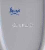 Herendi Hecsedli mintás szervírozó készlet. Szervírozó tál 38x28 cm, tálak d: 19cm, jelzett, 2. oszt...