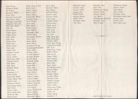 1867 Pozsony szabad királyi város közönsége által 1867-ik évben választott tisztviselők és képviselő...