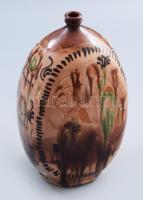 Feliratos butella, m: 21 cm