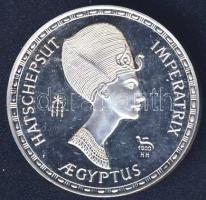 Egyiptom DN "Kleopátra" Ag (1000) 15,1g emlékérem T:PP