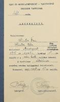 1936-37 Tánc és Mozdulatművészet Tanitóképző Országos Tanfolyam leckekönyve