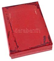 1970. "Felszabadulási Jubileumi Emlékérem" aranyozott, műgyantás bronz kitüntetés mellszal...