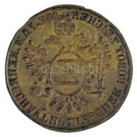 Osztrák Birodalom / Nyitra / Holics DN(~17-18. század) I. Ferenc "Z" Cu lemezbárca igás ro...