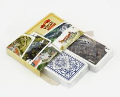 Magyarországi várak játékkártya (francia kártya), 2x55 lap (2 pakli), bontatlan csomagolásban