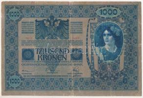 1902. 1000K piros "MAGYARORSZÁG" felülbélyegzéssel T:F,VG
Adamo K35B