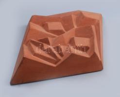 Kubista maszk falidísz, jelzés nélkül, 47x32 cm