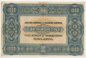 1920. 1000K "Orell Füssli Zürich" nyomdahely jelöléssel, "B20 129534" T:F beszak...