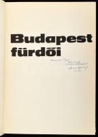 Horváth József: Budapest fürdői. Bp., 1974. Pannónia. DEDIKÁLT. 209p. + térkép melléklet Egészvászon...