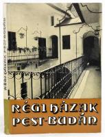 Régi házak Pest-Budán. Szerk. Pereházy Károly. Bp., 1976, Műszaki. Gazdag fekete-fehér képanyaggal illusztrált. Bottyán Sándorné Szilágyi Edit. Kiadói egészvászon-kötésben, kiadói papír védőborítóban.