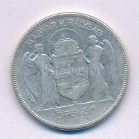 1930. 5P Ag "Horthy jobbra" T:F
Adamo P8
