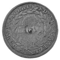 Német államok / Bajorország 1755. 20kr Ag "III. Miksa József" T:F forrasztásnyom German states / Bavaria 1755. 20 Kreuzer Ag "Maximilian Joseph III" C:F soldering mark Krause KM#498